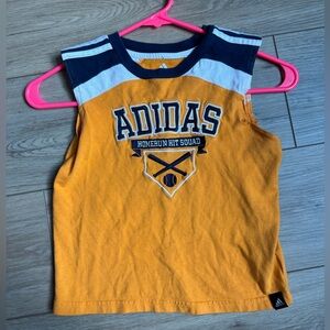 adidas baby tee tank top
